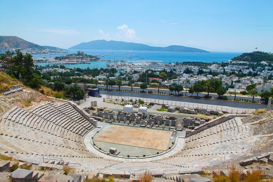 architecture in bodrum