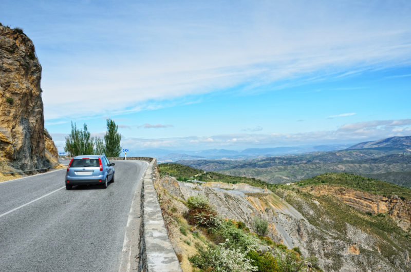 carretera de montaña española