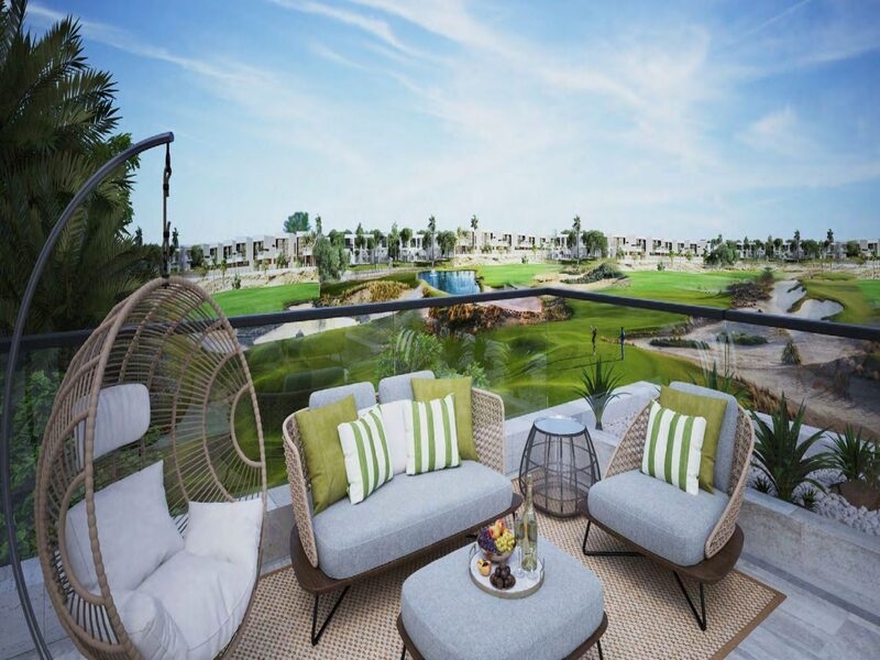Luxuriöse Villa mit vollem Blick auf den Golfplatz